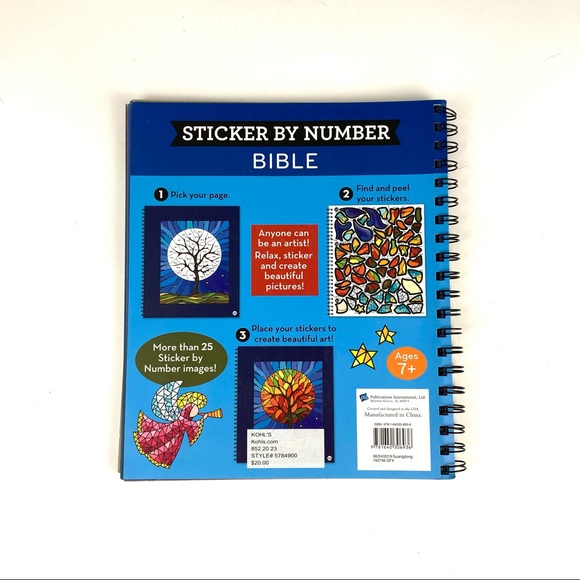 Sticker by Number Bible Edition by Brain Games - Picture 2 of 6